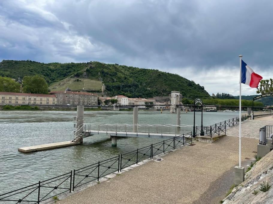La Batellerie, Vue Sur Rhone Βίλα Tain-lʼHermitage Εξωτερικό φωτογραφία